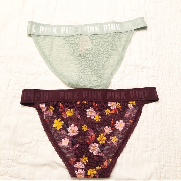 PINK Victoria's Secret Other - Victoria Secret PINK | Lace Panties 2 Pair Monday